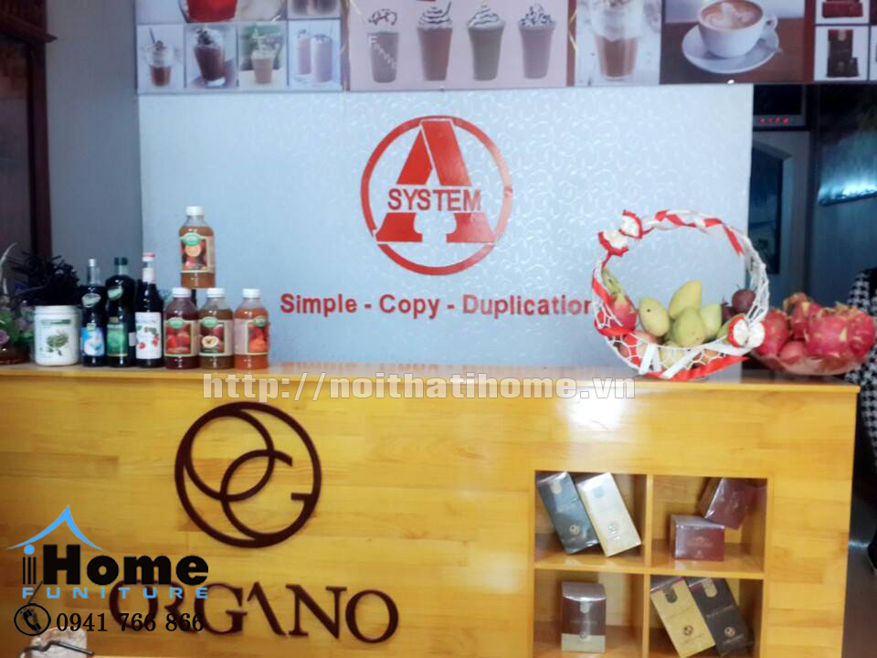 quầy bar gỗ thông hải phòng